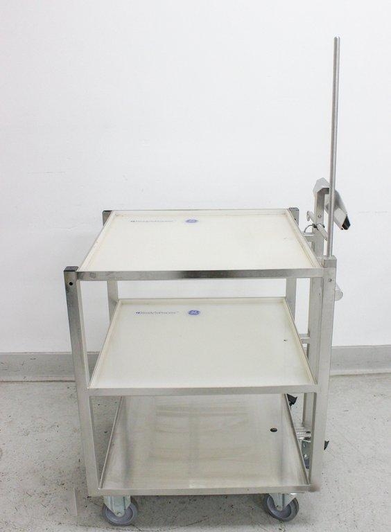 GE ReadyKart Mobile Processing Station Facility Cart Stainless Steel Durable