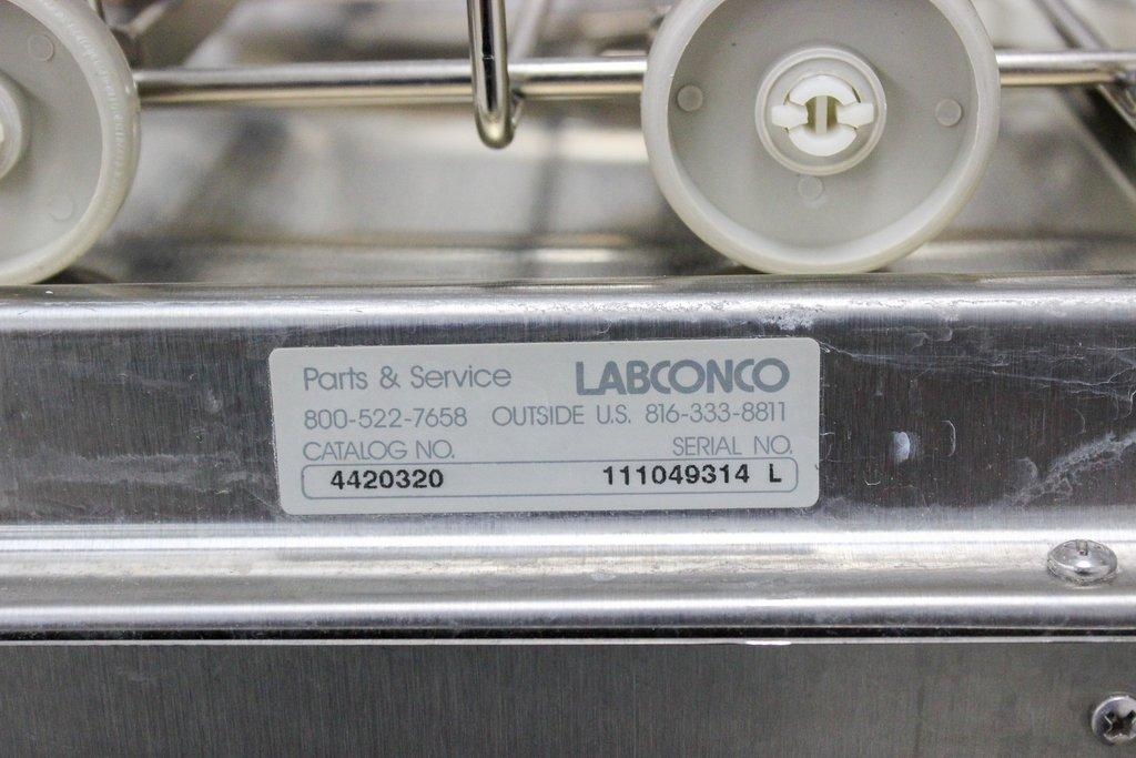 Labconco 4420320 Glass Washer Flaskscrubber 49C 36 Piece Capacity 120V