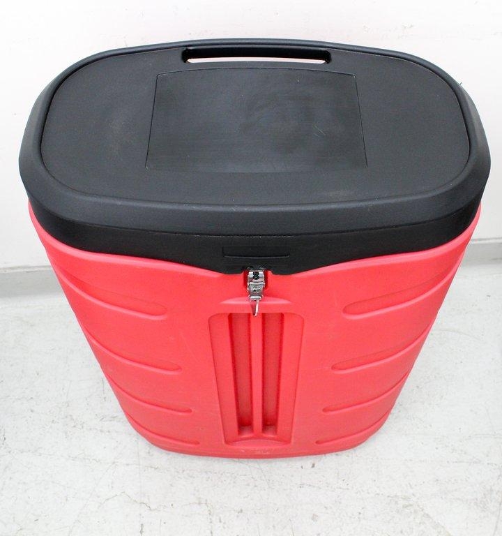 Curved Storage Container on Wheels, 8' Near New, Portable, USA Made, Excellent