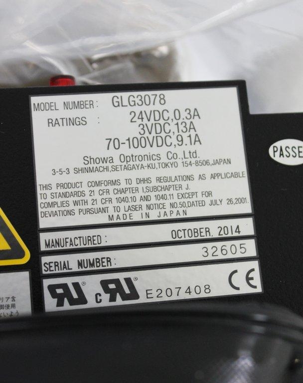 Showa GLG3078 Laser Head Molecular Bio DNA Sequencer Functional 2014 Japan