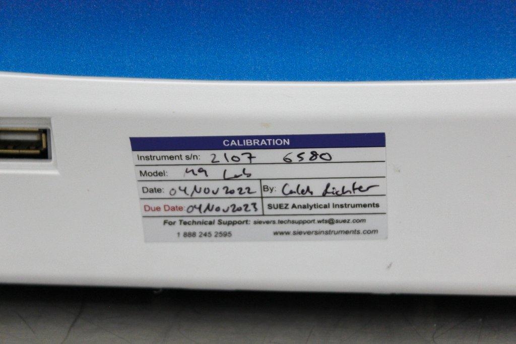 Sievers M9 TOC Analyzer Water Measurement System 1C-95C 100-240V Autosampler