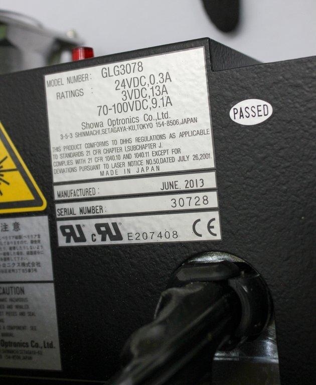 SOC GLG3078 Laser Head Unit DNA Sequencer Preowned Functional Japan