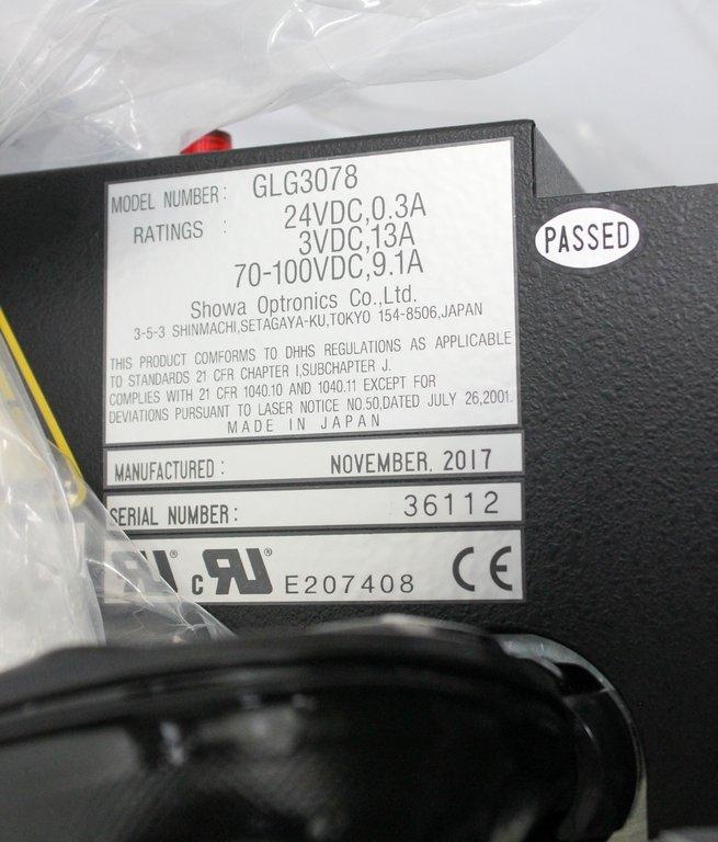 SOC GLG3078 Laser Head Unit DNA Sequencer Good Condition 2017 Japan