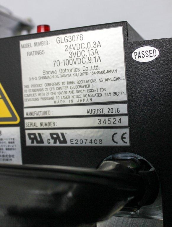 SOC GLG3078 Laser Head Unit DNA Sequencer Preowned Excellent Condition