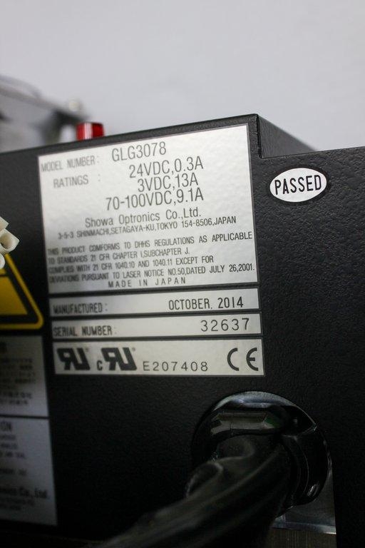 Showa Optronics GLG3078 Laser Head Unit for DNA Sequencer Japan 2014 Preowned