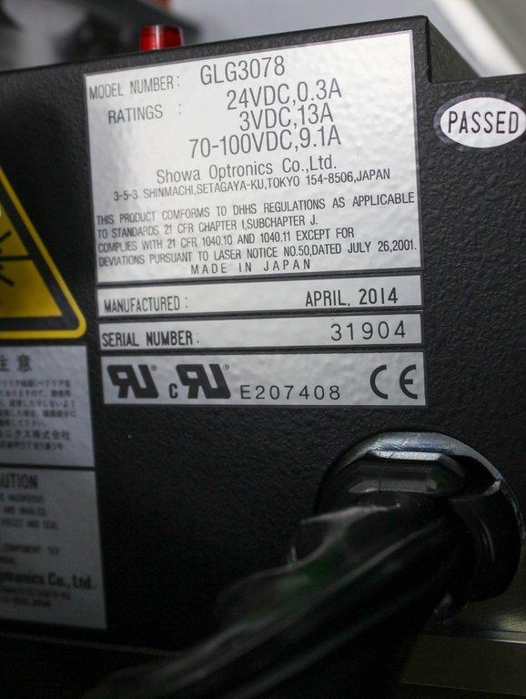 SOC GLG3078 Laser Head DNA Sequencer Unit Japan 2014 Model No Computer