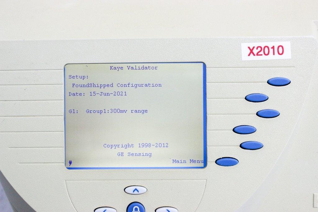 GE Kaye Validator X2010 Thermal Validation System Includes SIM Modules