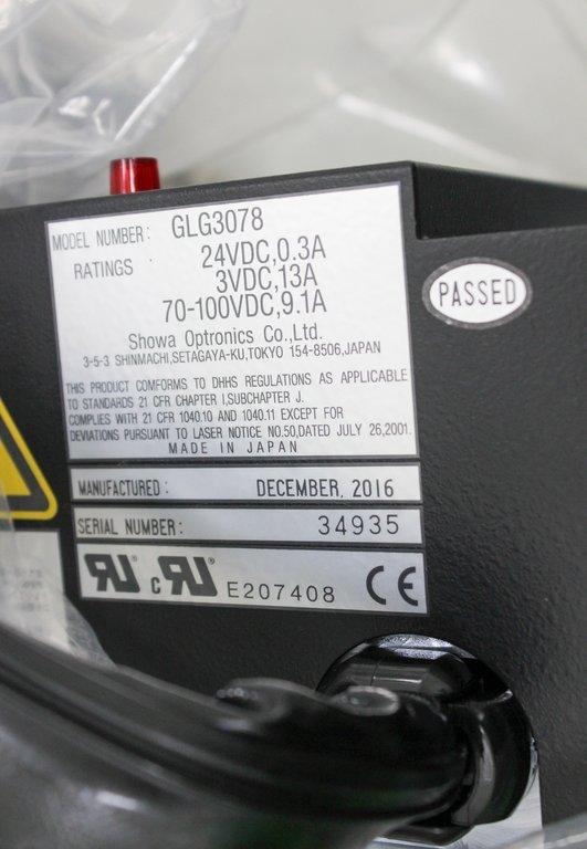 Showa GLG3078 Laser Head Unit DNA Sequencer Module 2016 Japan Functioning G