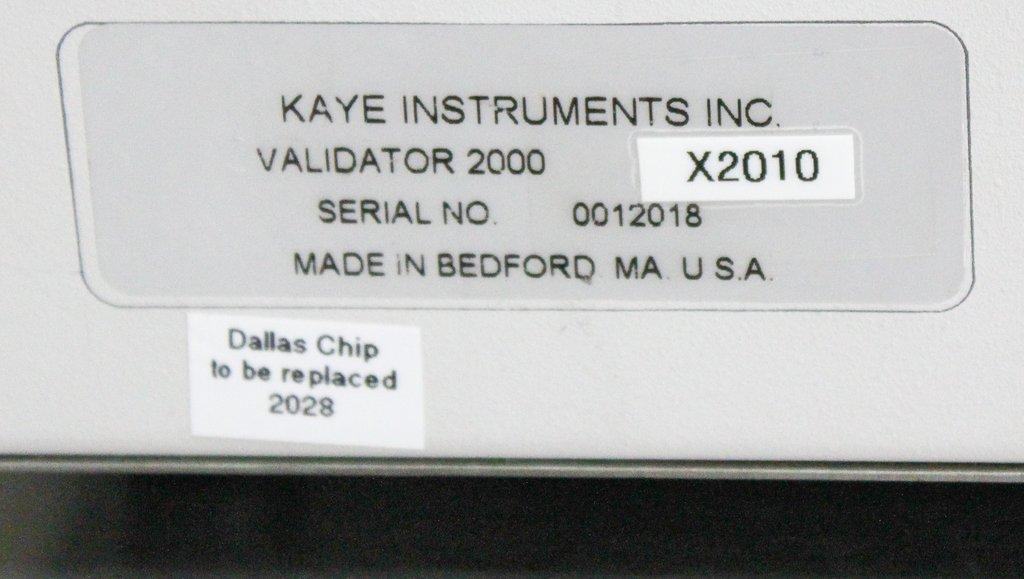 GE Kaye Validator X2010 Thermal Validation System Includes SIM Modules