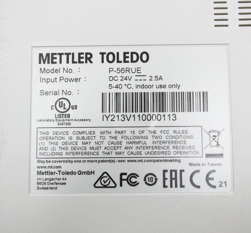 Mettler-Toledo P-56RUE Printer Excellent Condition 120V Includes Power Cord