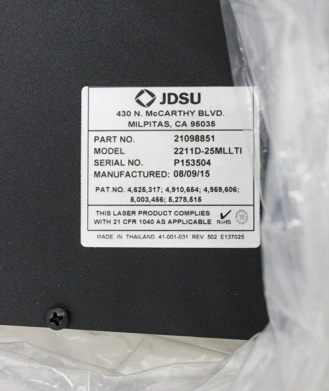 JDSU 2211D-25MLLTI Laser Head Unit - Preowned, Functional, Cosmetic Wear