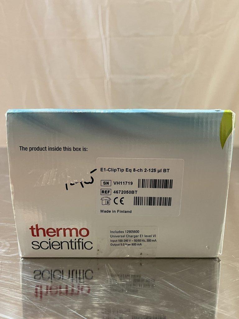 Thermo E1-ClipTip Bluetooth Electronic Multichannel Pipette, 8-Ch, 1-30uL