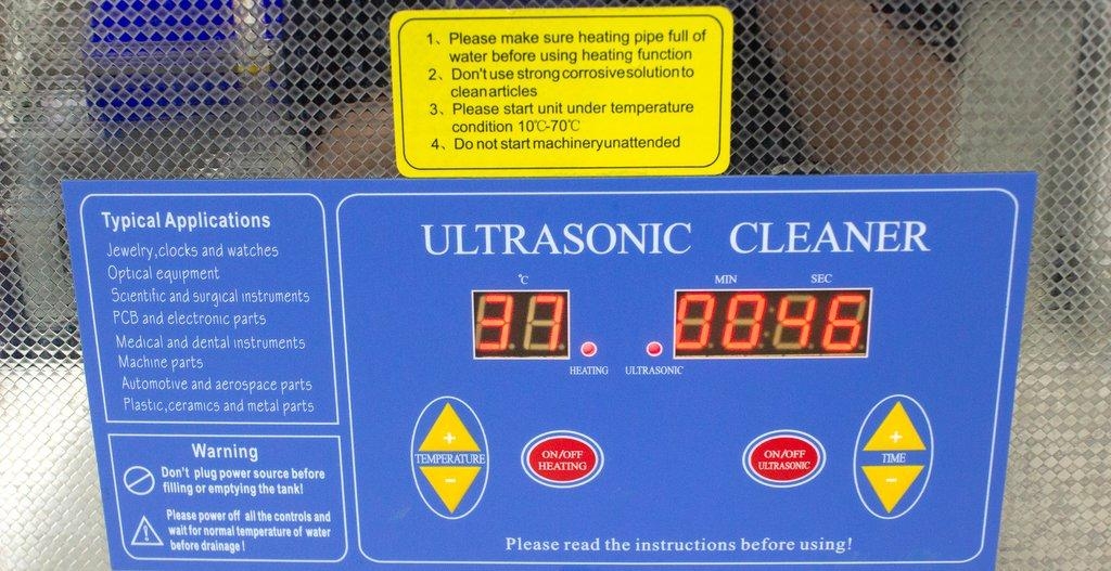 Kendal HB-S-36DHT Ultrasonic Cleaner 6L 200W Heated Digital Control