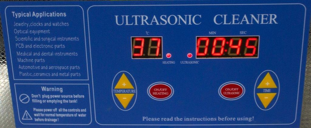 Kendal HB-S-36DHT Ultrasonic Cleaner 6L 200W Heated Digital Control