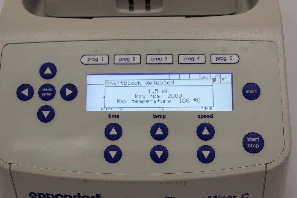 Eppendorf ThermoMixer C Benchtop Mixer 3000 RPM 15-100C For Parts As-Is