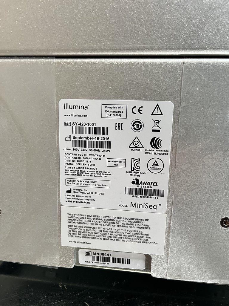 Illumina MiniSeq Sequencer Molecular Biology DNA Sequencing Lab Equipment