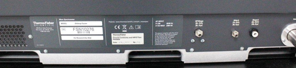 Thermo Orbitrap Fusion Mass Spectrometer Tribrid Analyzer High Versatility