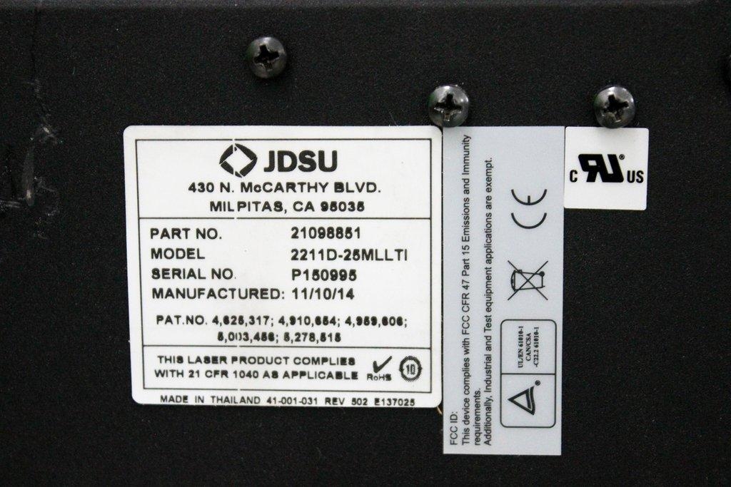 Lumentum 2211D-25MLLTI Laser Head Unit - Preowned, Powers On