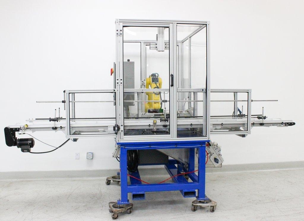 IDI Interactive Pick Place Robot Cell FANUC R-30iB 7kg 6 Axes Industrial