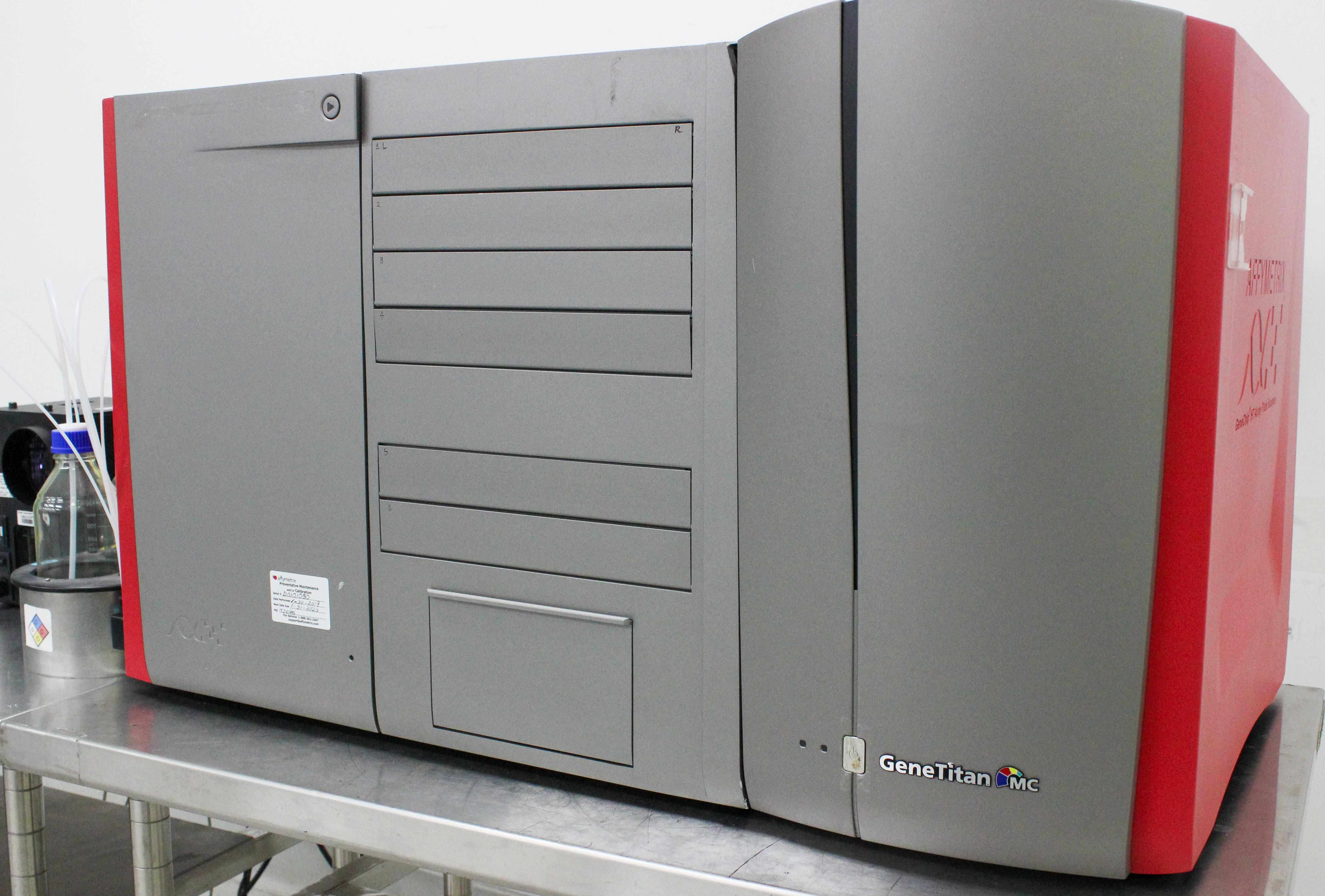 Affymetrix GeneTitan MC Imaging Instrument Array Processing Automated