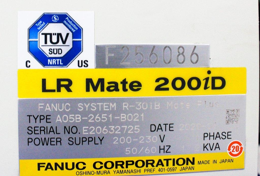 IDI Interactive Pick Place Robot Cell FANUC R-30iB 7kg 6 Axes Industrial