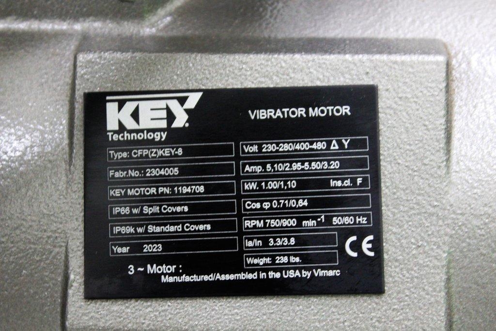 KEY CFP Z Key-8 Vibrator Motor 750/900 RPM 230-480V Electrical Motor