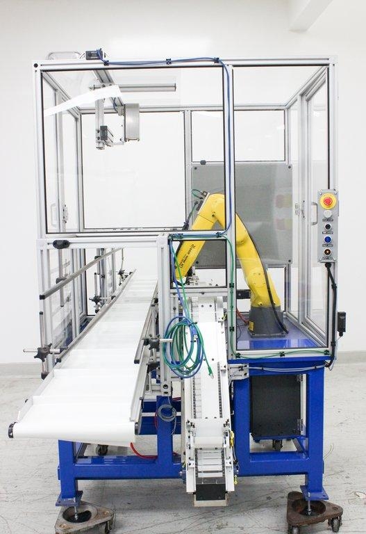 IDI Interactive Pick Place Robot Cell FANUC R-30iB 7kg 6 Axes Industrial