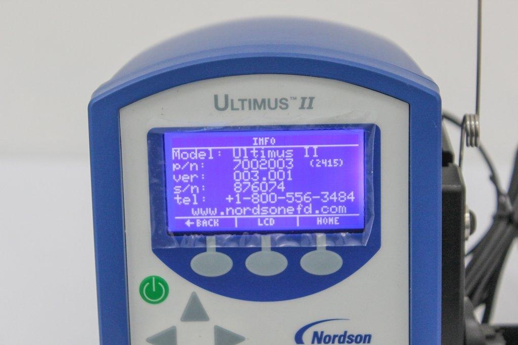 Nordson Ultimus II 7002003 Analytical Device Syringe Dispensing System 120V Used