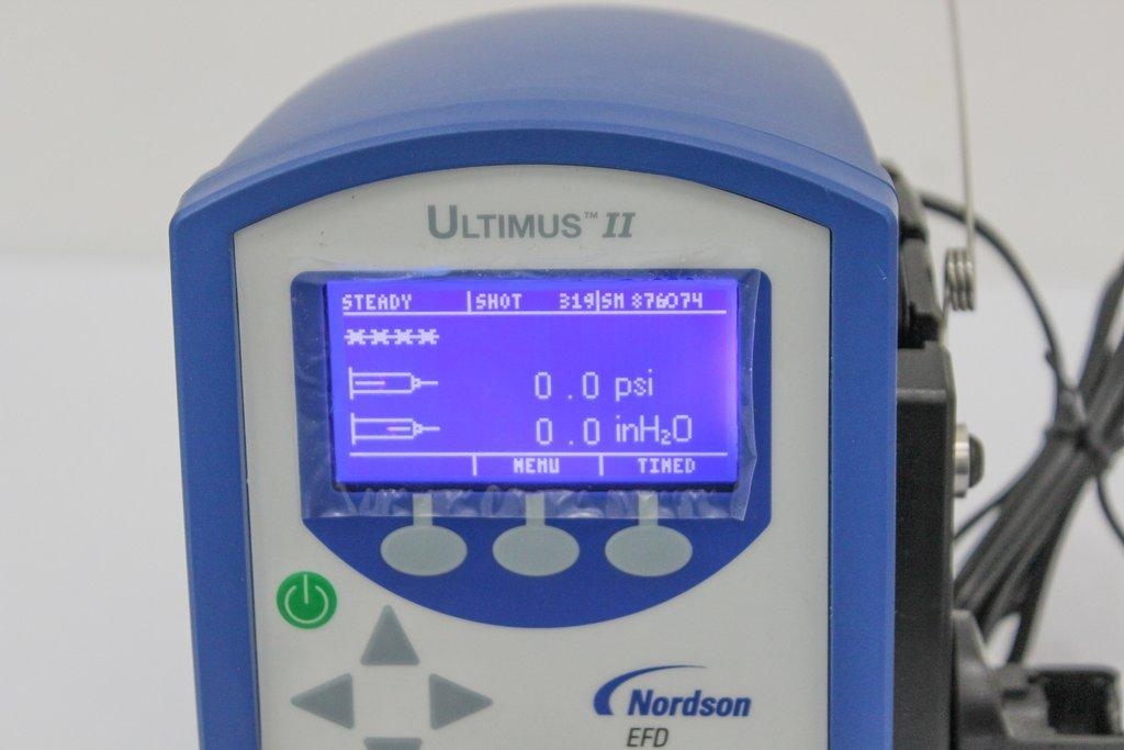 Nordson Ultimus II 7002003 Analytical Device Syringe Dispensing System 120V Used