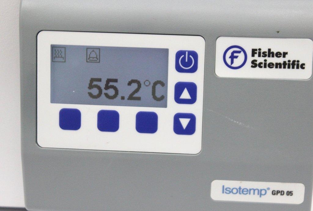 Fisher FSGPD05 Isotemp Digital Water Bath 120V 50Hz/60Hz 55C Capacity