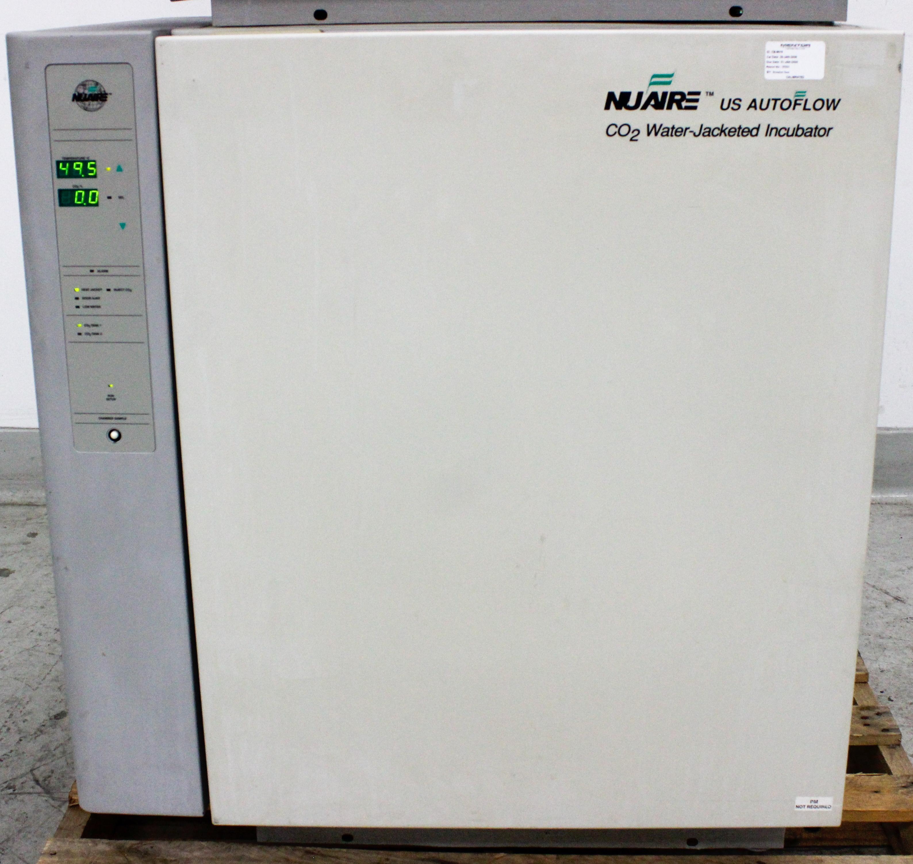 NuAire NU-4750 CO2 Water-Jacketed Incubator for In-Vitro Growth