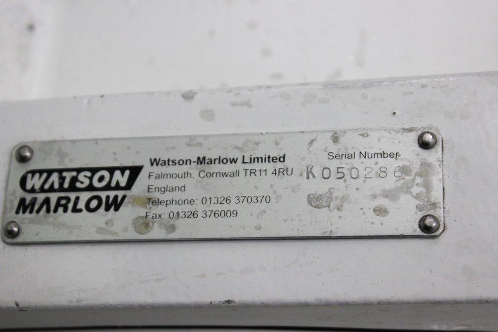 Watson Marlow 840 Peristaltic Pump, 3 HP, 480V, Hygienic Design, Baldor