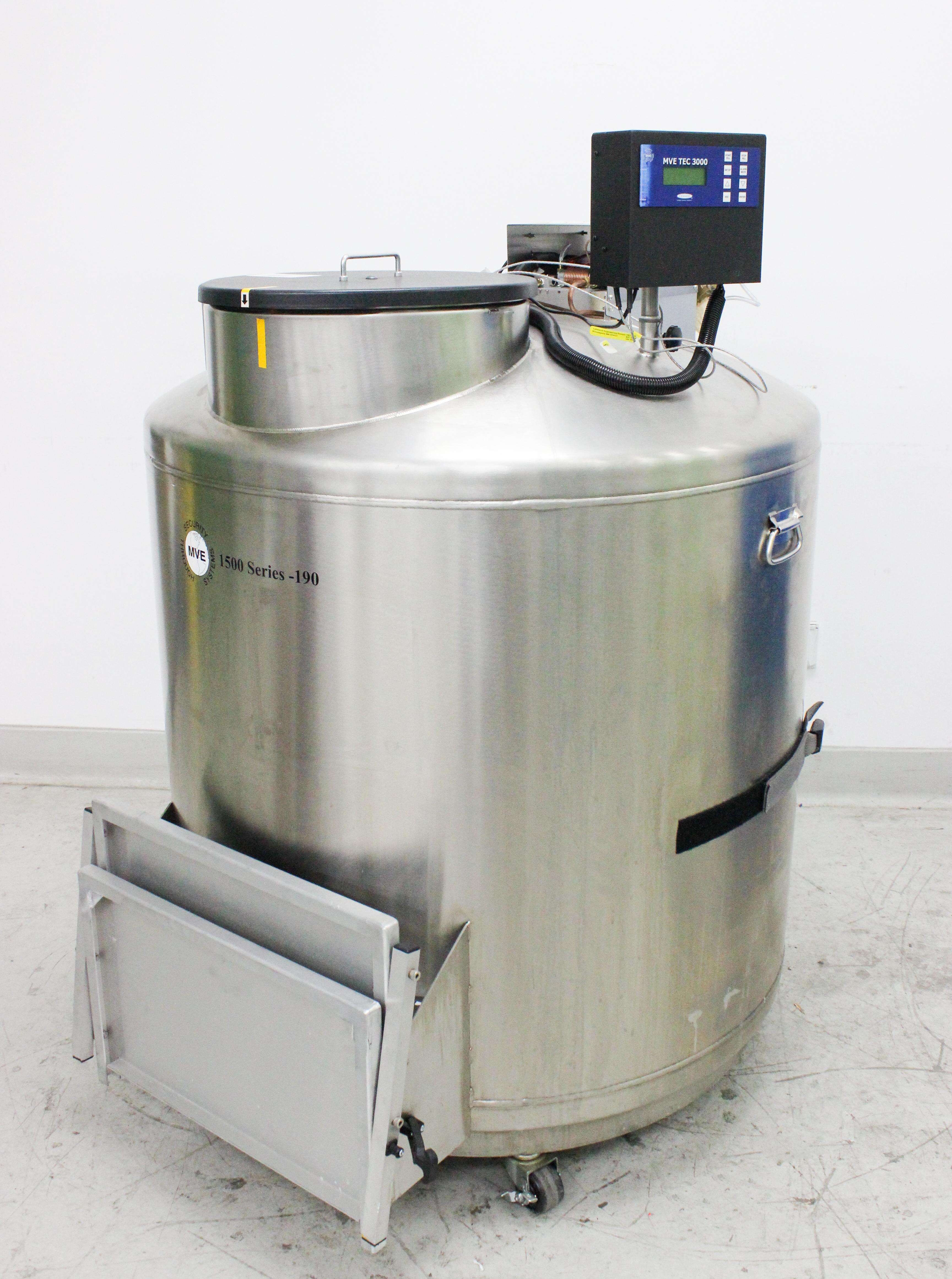 MVE 1500 Series -190C Freezer Cryogenic Storage 42,000 Vials High Efficiency