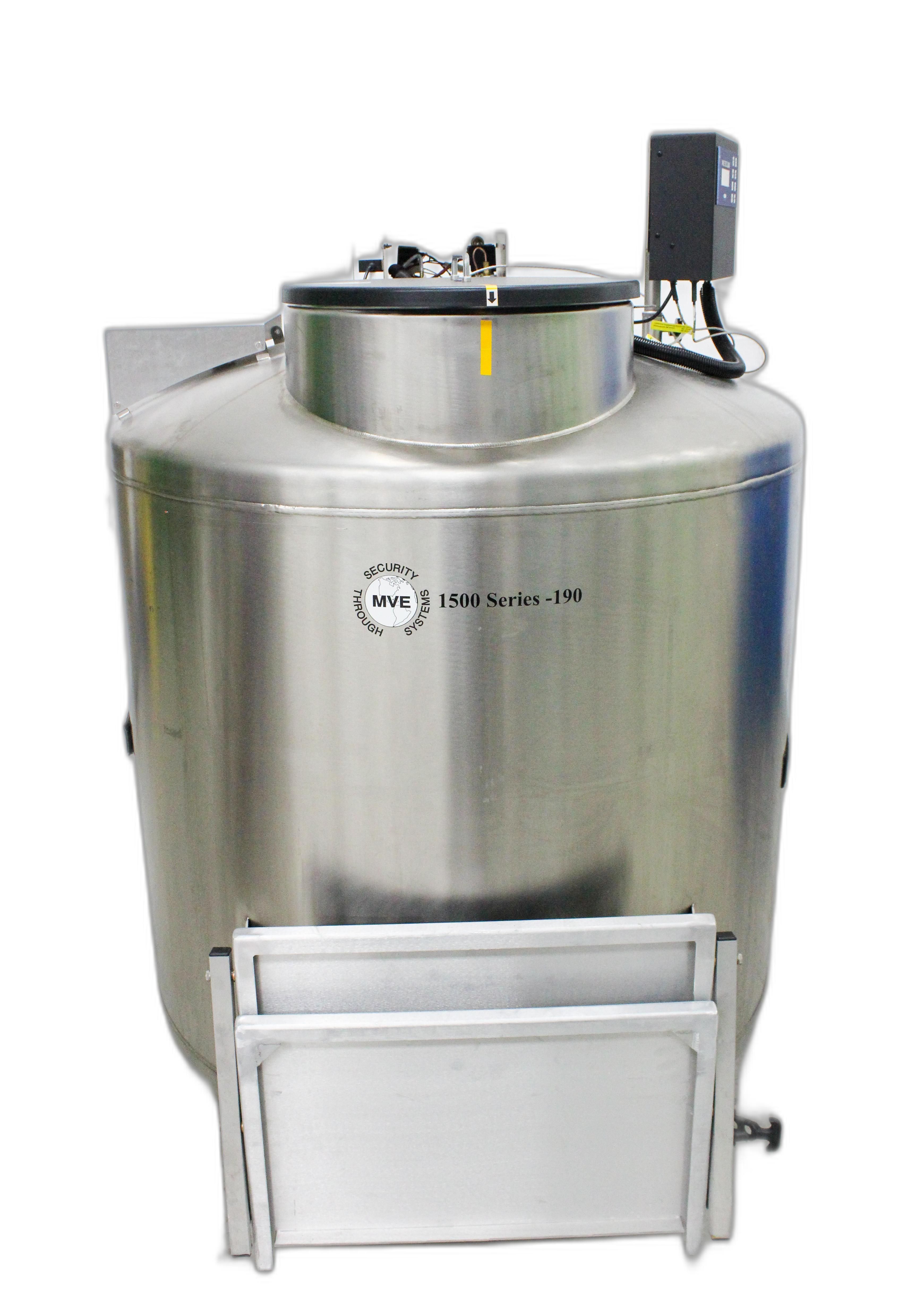 MVE 1500 Series -190C Freezer Cryogenic Storage 42,000 Vials High Efficiency