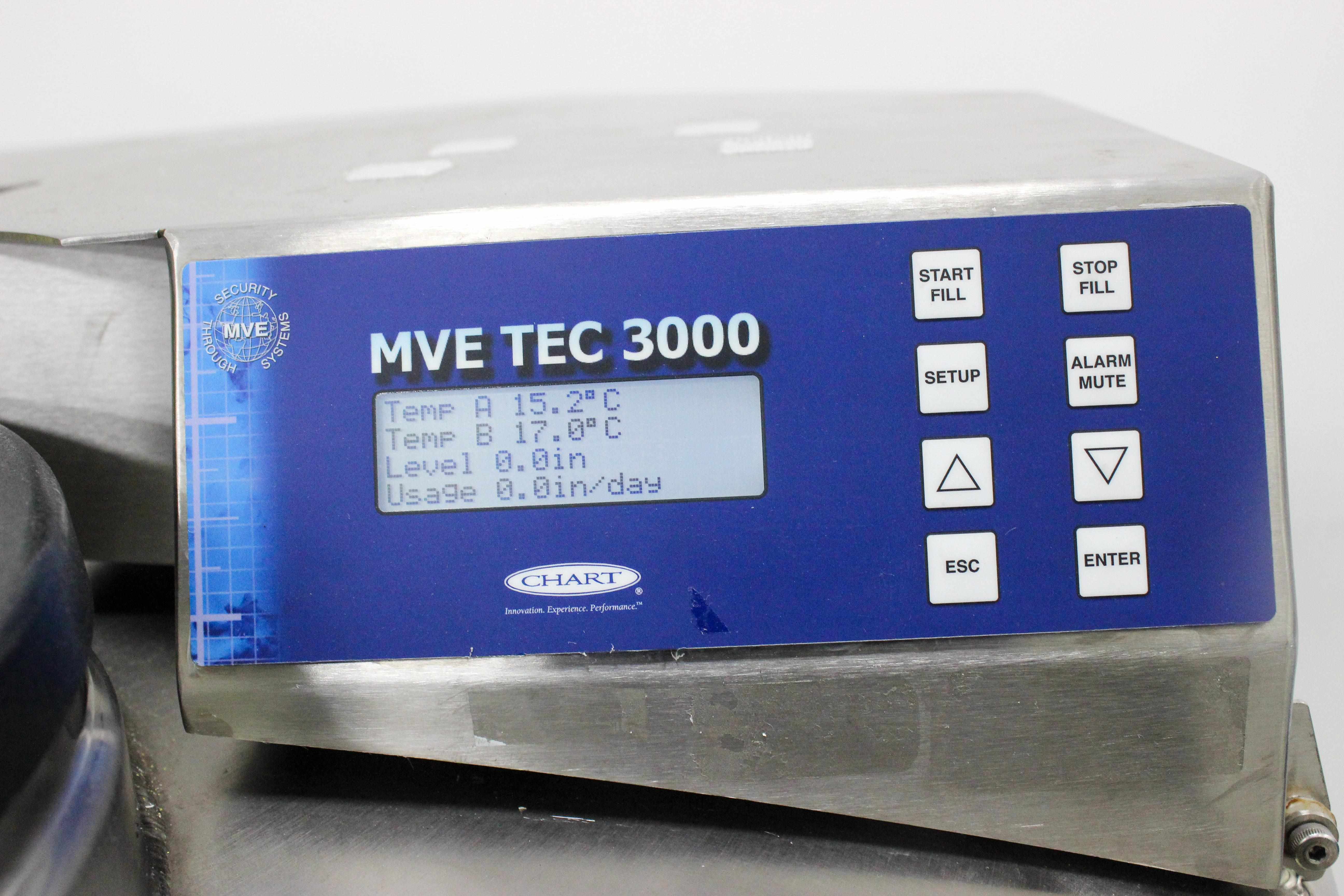 MVE MVE HECO 818P-190AF-GB High-Efficiency Vapor Phase LN2 Freezer