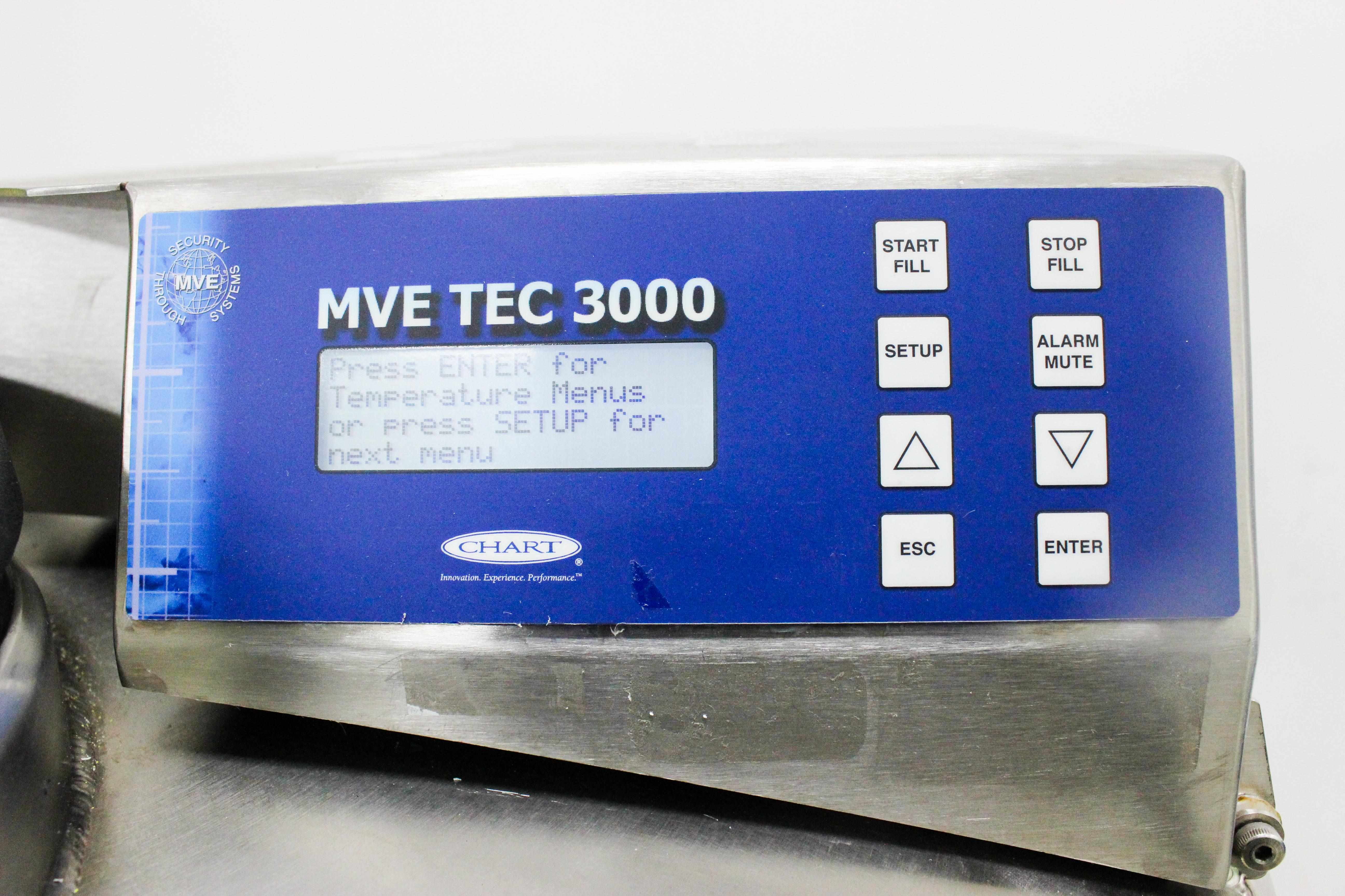 MVE MVE HECO 818P-190AF-GB High-Efficiency Vapor Phase LN2 Freezer