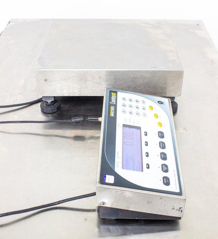 Ohaus D30BR Defender Scale Bench 60lb Legal for Trade Stainless Base