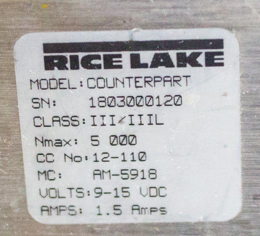 Ohaus D30BR Defender Scale Bench 60lb Legal for Trade Stainless Base