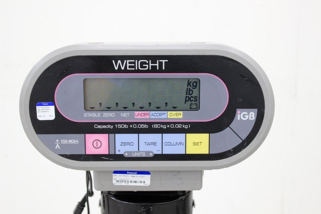 Ishida iGB-150 Bench Scale Robust Weighing System with VG Functionality