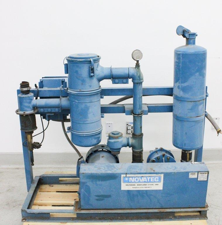 Novatec VPU-5 Vacuum Power Unit Positive Displacement 5HP 460V 60Hz