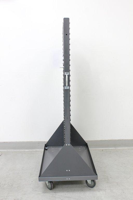 Uline H-3888 Panel Mobile Stackable Bin Organizer Excellent Condition