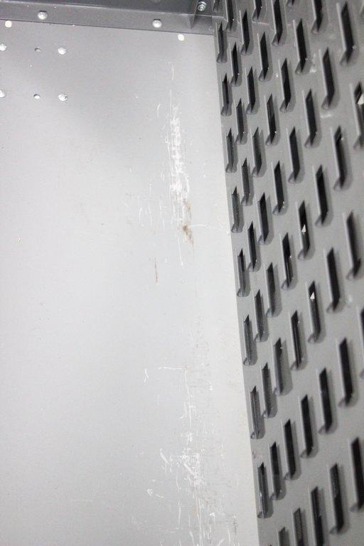 Uline H-3888 Panel Mobile Stackable Bin Organizer Excellent Condition