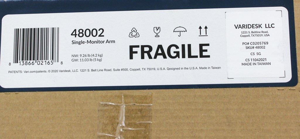 Vari 48002 Monitor Arm Accessory with VESA Mount 27 Inch Monitor Support