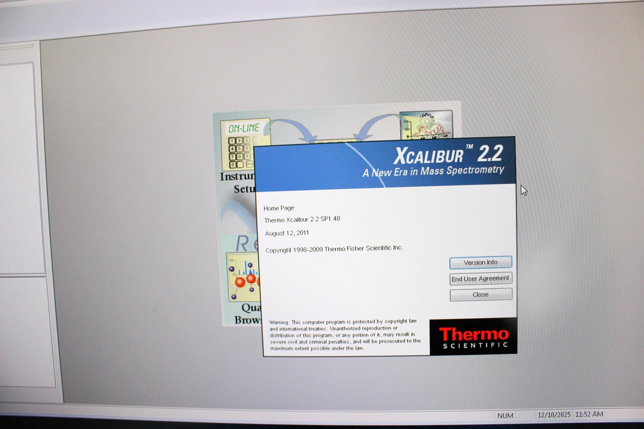 Thermo TSQ Quantum Access MAX Mass Spectrometer LC-MS/MS Computer Included