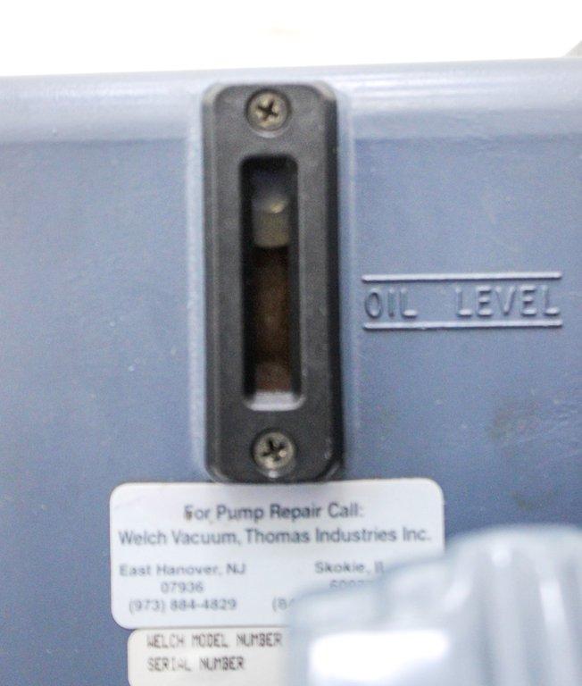 Welch DuoSeal 1402B-01 Vacuum Pump Belt Drive Fair Condition AS/IS