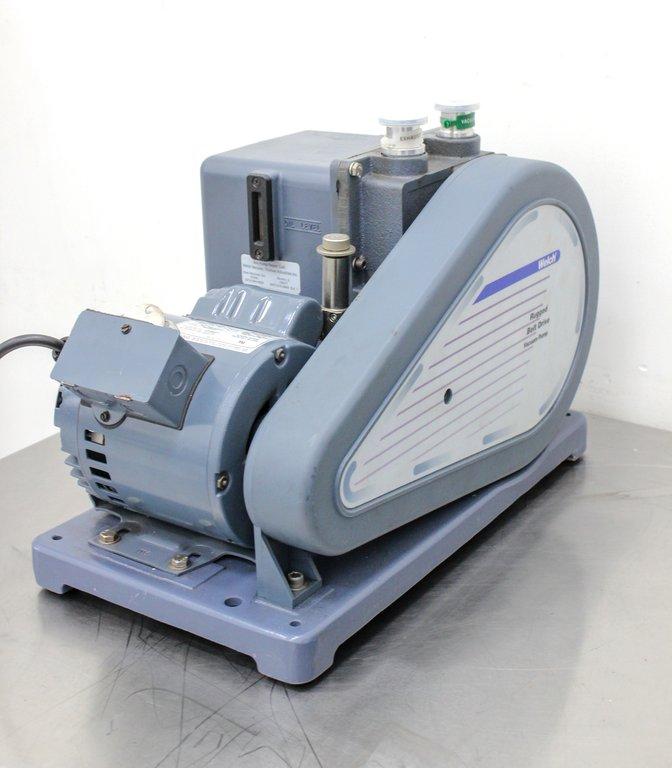 Welch DuoSeal 1402B-01 Vacuum Pump Belt Drive Fair Condition AS/IS