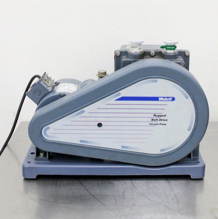 Welch DuoSeal 1402B-01 Vacuum Pump Belt Drive Fair Condition AS/IS