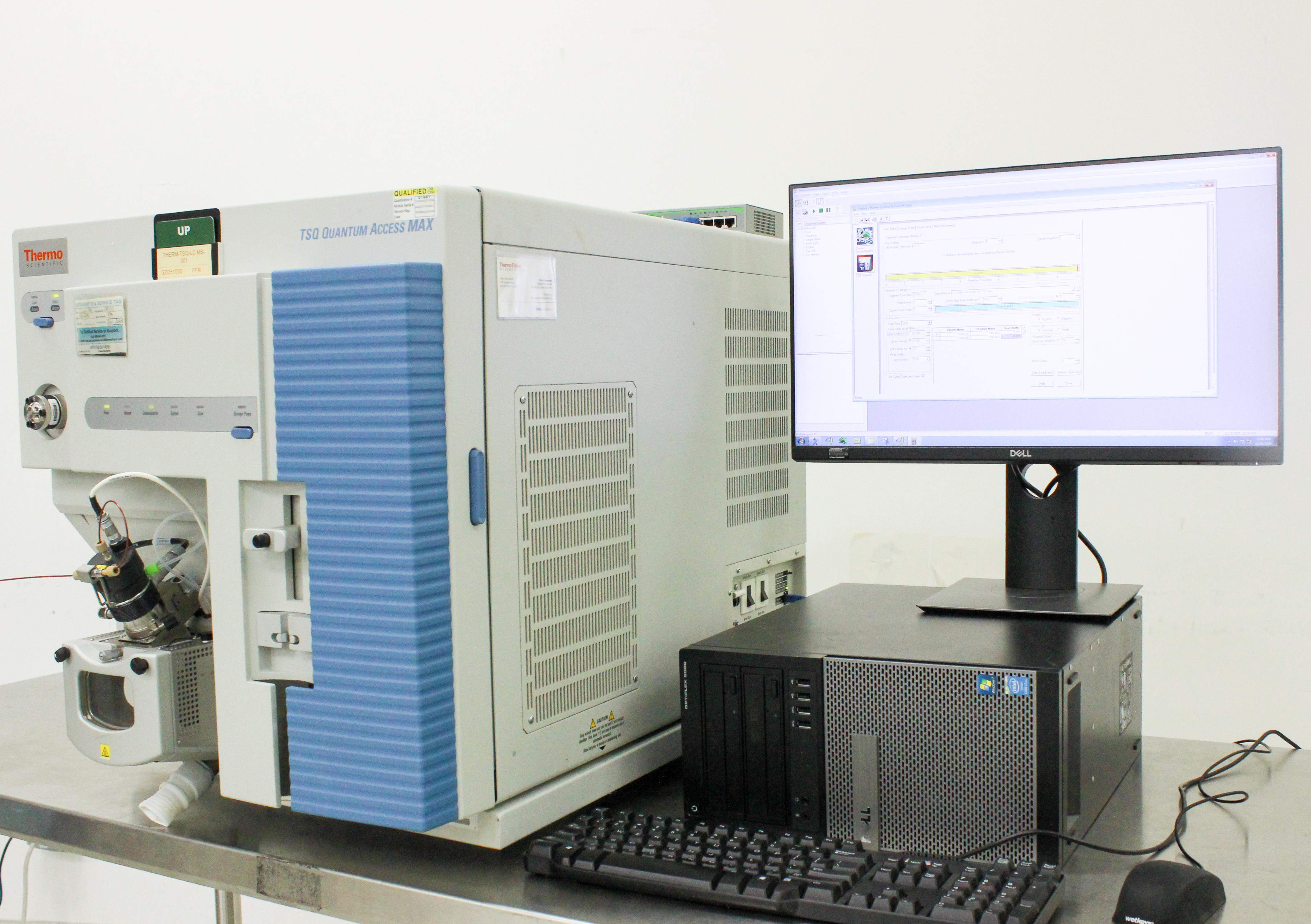 Thermo TSQ Quantum Access MAX Mass Spectrometer LC-MS/MS Computer Included