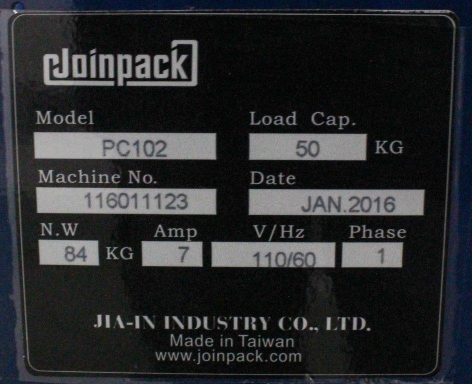 Polychem PC102 Semi Automatic Strapping Machine Adjustable Table 60Hz