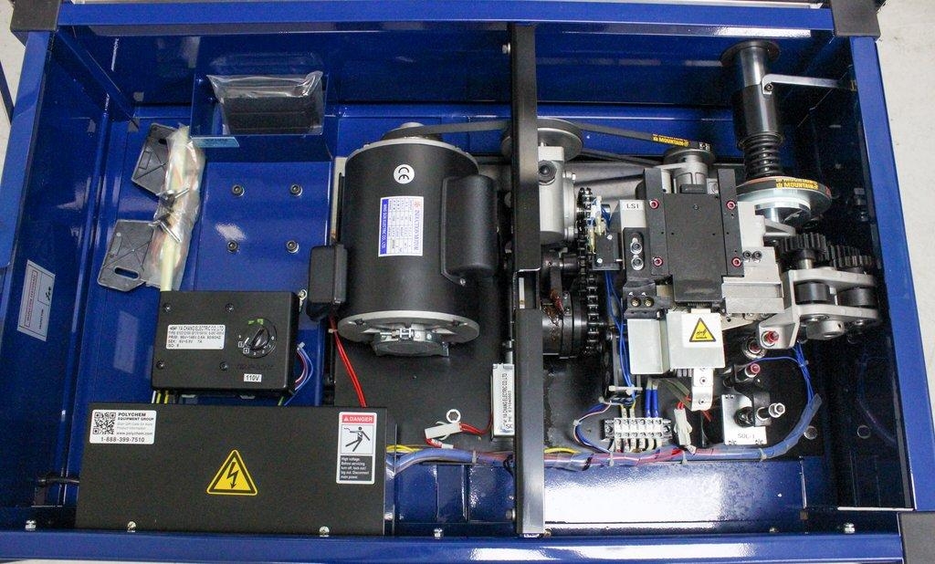 Polychem PC102 Semi Automatic Strapping Machine Adjustable Table 60Hz